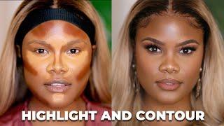 HIGHLIGHT AND CONTOUR ROUTINE | Beginner Friendly | Ale Jay