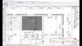 Часть 14. Инструмент зона в ArchiCad.