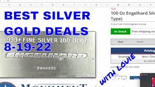 BEST SILVER GOLD DEALS with louie