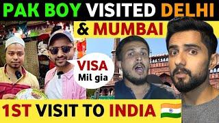 PAKISTANI BOY VISITED DELHI & MUMBAI, 1ST VISIT TO INDIA, PAK PUBLIC REACTION ON INDIA, REAL TV