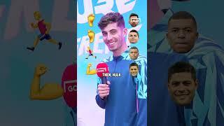 KAI HAVERTZ built the PERFECT footballer  #shorts