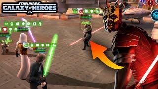 Savage Opress is SAVAGE - Indestructible Savage Omicron in Galaxy of Heroes