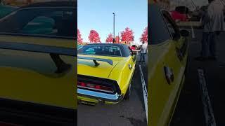 Bright Yellow 1971 Dodge Challenger RT!#mopar