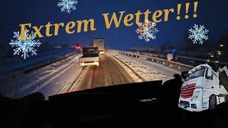 Truck-Vlog: winterliche A36 - einmal Richtung Braunschweig und zurück! 4k UHD