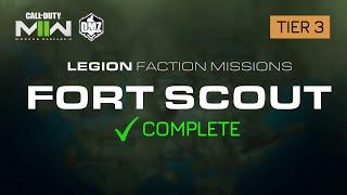 DMZ SOLO - How to complete Fort Scout Legion Faction Mission [TIER 3]