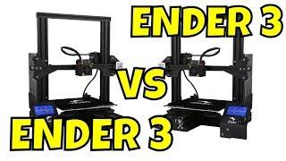 Older Creality Ender 3 vs New Creality Ender 3 - 3D Printer Review/Comparison