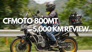 CFMOTO IBEX 800T/800MT 5,000 KM REVIEW | China bike, is it truly reliable?