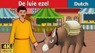 De luie ezel | Lazy Donkey in Dutch | 4K UHD | Dutch Fairy Tales