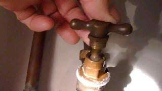 How to repair a leaking stopcock.