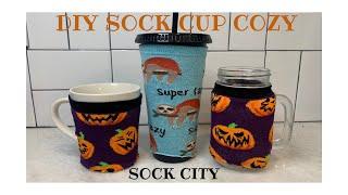DIY Sock Cup Cozy | Sock City