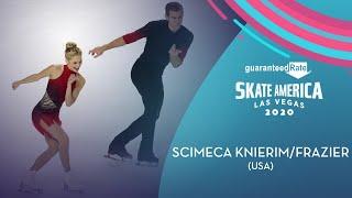 Scimeca Knierim/Frazier (USA) | Pairs Short Program | Guaranteed Rate Skate America 2020 | #GPFigure