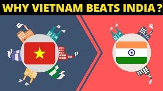 Why India Lags Behind Vietnam's Manufacturing?