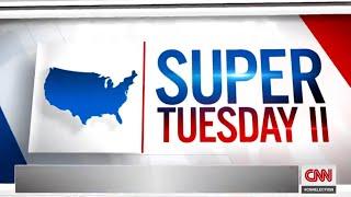 CNN's 2020 Super Tuesday 2 Coverage - 4pm to 10:15pm [No Commercials]