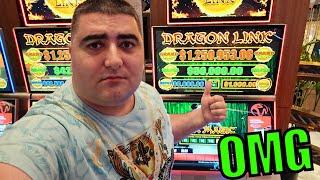 NON STOP JACKPOTS On Million Dollar Dragon Link Slot - LAS VEGAS EPIC BIG WINS