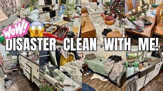 *NEW* WHOLE HOUSE | BEFORE AND AFTER | EXTREMELY MESSY HOUSE CLEAN WITH ME 2.0 | complete disaster