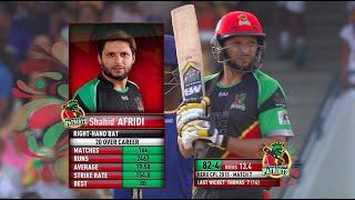 T20 STARS SHAHID AFRIDI |  #CPL20 #T20Stars #CricketPlayedLouder #ShahidAfridi