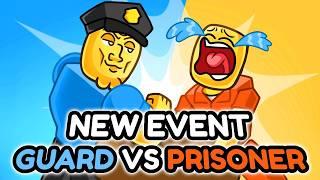 NEW Prison vs Guards Event In Roblox Arm Wrestling Simulator