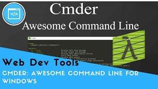 Cmder : Awesome Console for Windows