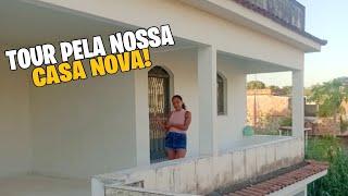 TOUR PELA NOSSA CASA NOVA COMPLETOCASA ALUGADA! SEJAM BEM VINDOS AO NOSSO NOVO LAR