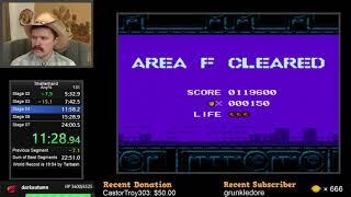 Shatterhand NES speedrun in 23:36 by Arcus