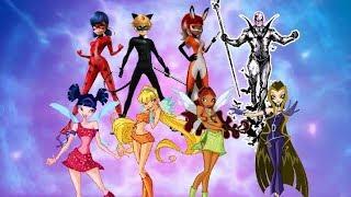 MIRACULOUS VS WINX {Switched Transformations}