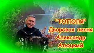 ДВОРОВАЯ ПЕСНЯ  "ТОПОЛЯ" Александр Атюцкий/КАВЕР