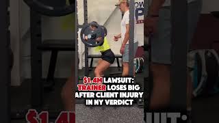 Trainer sued 1.4m | Don’t settle for being certified #cpt become QUALIFIED SUF-CPT #personaltrainer