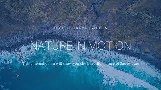 Cinematic Travel Video Nature - Sao Miguel Azores Portugal