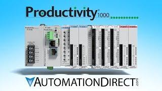 A Micro PLC that performs like the Big Guys: Productivity 1000 - From AutomationDirect