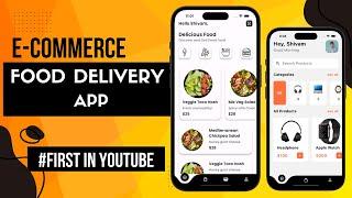  Epic Ecommerce & Food Delivery App with 2 REAL Projects | Flutter x Firebase Tutorial 2024