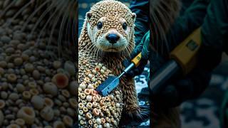 Rescue Team Finds Otter Covered in Barnacles – Animal Rescue Documentary