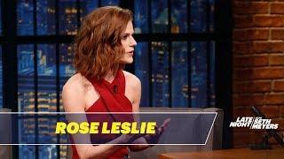 Rose Leslie Won't Let Kit Harington Read Game of Thrones Scripts Near Her