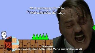 (Remake) Hitler plays Syobon Action/Cat Mario endin' {Request}