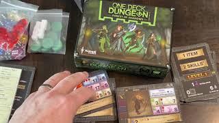 Sci-Fi Fantasy Saturday - One Deck Dungeon: Forest of Shadows (Asmadi)