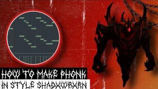 HOW TO MAKE PHONK IN STYLE @SHADXWBXRN  // КАК СДЕЛАТЬ ФОНК В СТИЛЕ @SHADXWBXRN  ??