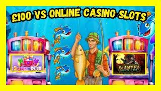 £100 VS Online Slots , Sugar Rush Xmas Drop Big Bass Bonanza , Online Slots