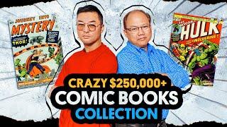 Crazy $250,000+ Comic Books Collection