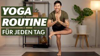 TÄGLICHE YOGA ROUTINE - Mehr Beweglichkeit & Kraft (Anfänger geeignet)