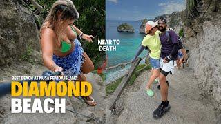 Most Dangerous Hike at Diamond Beach | Nusa penida Island |  | Vlog 168 | Bali Vlog Hindi