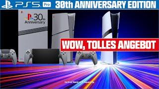 Sony PlayStation 5 Pro 30th Anniversary Collection | PS5 Pro Limited Edition Bundle zum 30. Jubiläum