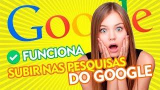 Subir site nas pesquisas do google e aparecer na busca