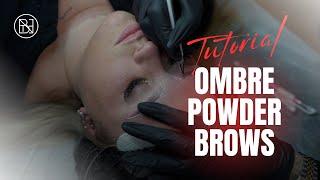 Ombre Powder Brows - Vermessung & Vorzeichnung | TUTORIAL | Permanent Make-Up