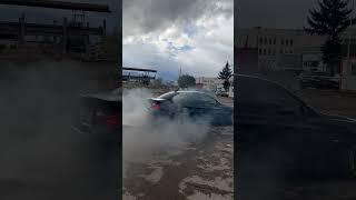 BMW e90 335d little burnout