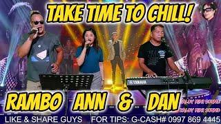 TAKE TIME TO CHIIL! RAMBO, ANN & DAN JAM AT ZALDY MINI SOUND STUDIO