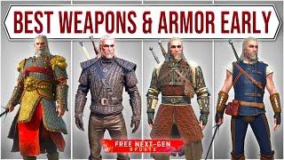 Witcher 3 – Best Weapons & Armor Early Location (Next Gen Update)!