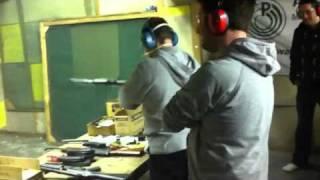 David Couzens - Firing Automatic Weapons at a Budapest Gun Range