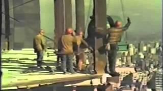 Installation of Dover Elevator Machines in the Sony Tower