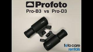 Profoto Pro-B3 vs Pro-D3