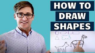 Graphic Facilitation: How To Draw Anything Using Shapes - By Keynote Speaker Simon Banks |  Lesson 3