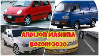 2020 10 Yanvar Andijon Mashina Bozori Damas Matiz Nexia 2 mashinalar narxlari | Андижон машина бозор